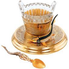 Икорница "Стерлядка" с ложкой